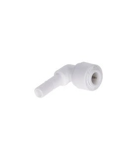 Raccord en L ''Stem/plug'' pour tuyau 1/4 vers 1/8