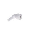 Raccord en L ''Stem/plug'' pour tuyau 1/4 vers 1/8