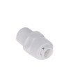 Adaptateur simple pour tuyau 1/4