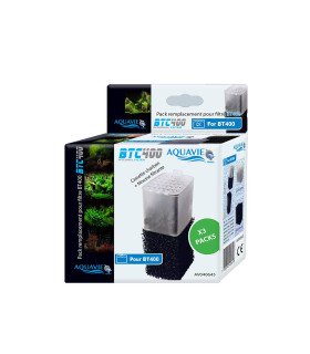 Cartouche charbon - mousse pour Filtre BT400 x3pcs